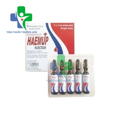 Haemup Injection Cadila - Thuốc điều trị thiếu máu do thiếu sắt